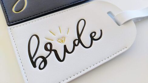 Bride and Groom Luggage Tags Mr and Mrs Luggage Tags Honeymoon Luggage Tags Bridal Shower Gift in Saudi Arabia