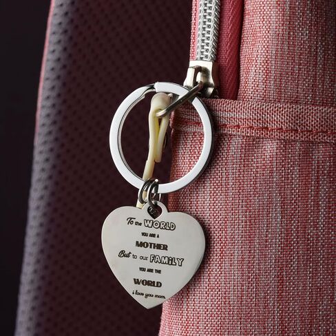 Engraved Wallet Love Note,Mom Gifts,Mothers Day gift,Keychain,Metal Wallet Card to Mom,Mom Keychain,Birthday Gifts For Mom,Mothers Day Gifts from Son,Wallet Insert Card Gift,Gifts for Mom in Saudi Arabia