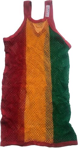 English Style Mens Premium Cotton Mesh String Vest - Large in Saudi Arabia