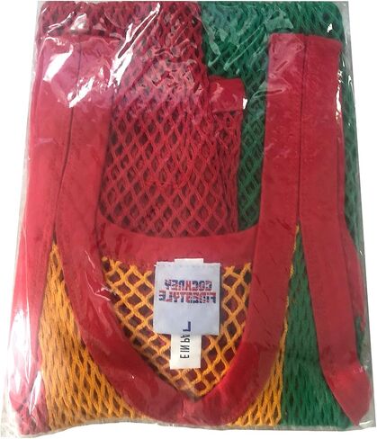 English Style Mens Premium Cotton Mesh String Vest - Large in Saudi Arabia