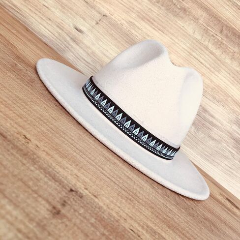 Adjustable Cowboy Hat band, Fedora Hatband Colors, Black, Gray, White, Hat Accessories for Men, Western Styling Hat Jewelry, Unisex Hat Belt in Saudi Arabia