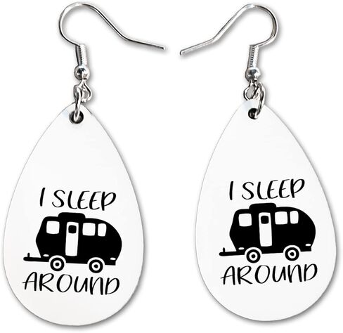 مجموعة أقراط متدلية ممتعة ومبتكرة من فان جوخ | أقراط مجوهرات نسائية لطيفة للفتيات | طباعة على الوجهين | هدية عيد ميلاد عيد الميلاد إكسسوارات الموضة الرائعة (عباد الشمس فان جوخ) in Kuwait