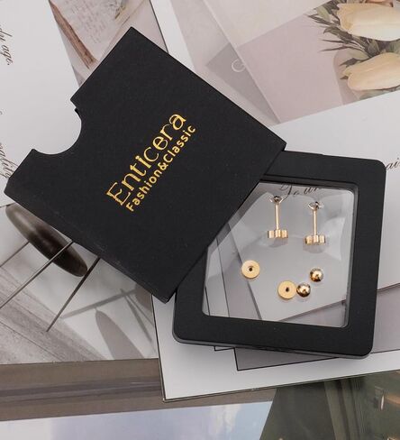 3mm Handmade G23 Titanium Flat Back Earrings 14k Gold Plated Small 5A+CZ Cartilage Earrings Studs Hypoallergenic Screw Back Nap Earrings Women Helix Tragus Piercing Jewelry Blue in Saudi Arabia