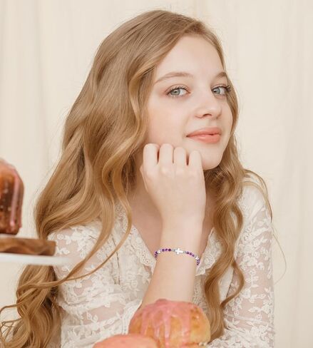 First Communion Gifts for Girls Catholic Cross Bracelet Teen Girls Jewelry 6 8 Easter Basket 1st First Holy Communion Gifts for Girls Daughter Goddaughter Granddaughter Niece in Saudi Arabia