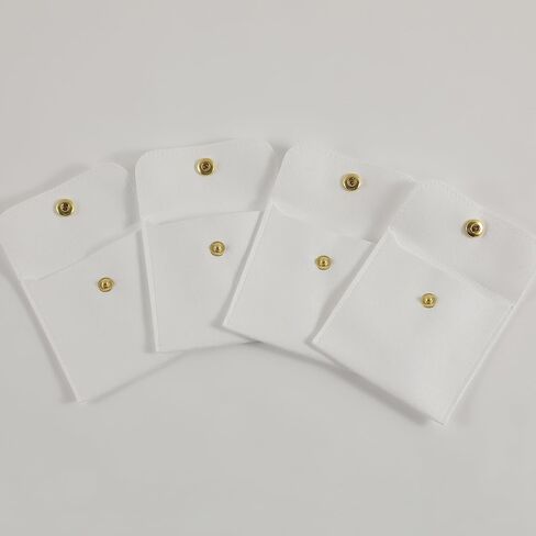 40pcs Green Microfiber Jewelry Pouch Button Bag 8 x 8cm, Jewelry Packaging Bag Luxury Small Favor Bags Jewelry Gift Bags for Earrings Necklaces Bracelet Ring in Saudi Arabia