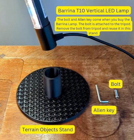 Safe Spacing Light Stand for Barrina T10 LED Lamp in Saudi Arabia