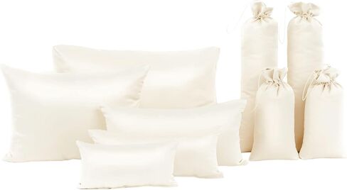 Purse Insert Pillows - Custom Cushioned Handbag Fillers by Fabrinique - Set of Shaper Inserts Made to Maintain Small to Large Purses - Prevents Creases and Damage (Black, 3PC Set) in Kuwait