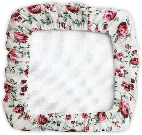 Grime Guard for Q-snap сross stitch storage embroidery floral pattern Qsnap Cover q-snap frames hand embroidery kit travel accessory for stitching Grime guard for q-snap 11x11 inches (28x28cm) in Saudi Arabia