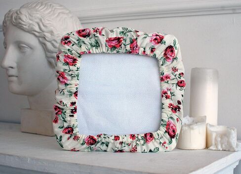 Grime Guard for Q-snap сross stitch storage embroidery floral pattern Qsnap Cover q-snap frames hand embroidery kit travel accessory for stitching Grime guard for q-snap 11x11 inches (28x28cm) in Saudi Arabia