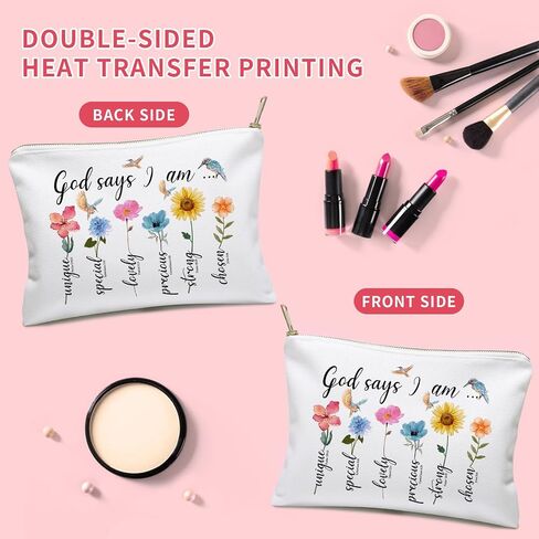 You Are Makeup Bag, Inspirational Cosmetic Bag, Birthday Gifts for Women, Sister Gifts, Mon Gifts, Daughter Gift, Affirmations Gifts, Encouragement Gift, Bridesmaid Gifts, Colleague Giftss in Saudi Arabia