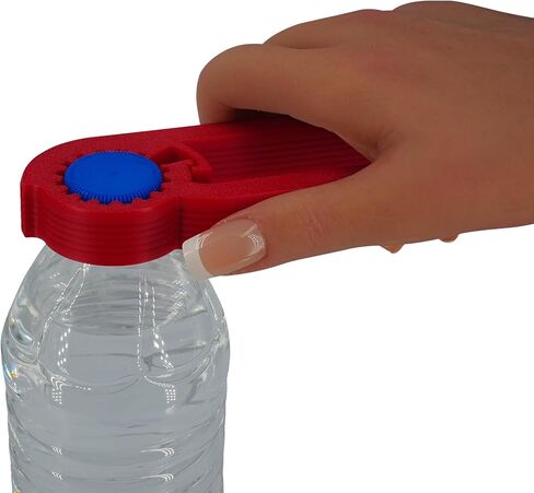 فتاحة زجاجات ملتوية/مشدودة من انتولون للمشروبات/المياه لكبار السن - تساعد في علاج التهاب المفاصل/التهاب المفاصل أو الأيدي الضعيفة، عبوة صغيرة ومتوسطة، أسود in Kuwait