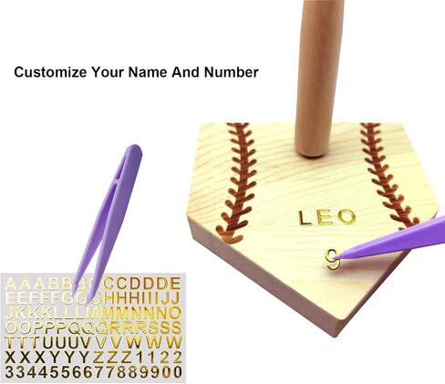 Championship Ring Display Case Baseball Ring Holder Accessories Softball Personalized Gifts For Kids Boys League Trophy Sports Memorabilia Man Cave Decor Custom Name (Home Plate-Gold Name) in Saudi Arabia
