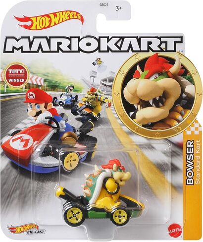 Hot Wheels Mario Kart Bowser in Standard Kart in Saudi Arabia
