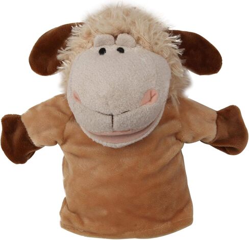 Animal Hand Puppets Set for Kids & Adults - 12.5" Premium Quality Soft Plush Toys with Movable Mouths - Perfect for Storytelling, Teaching, Preschool, Role-Play - Durable, Vibrant, Educational Puppets in Saudi Arabia
