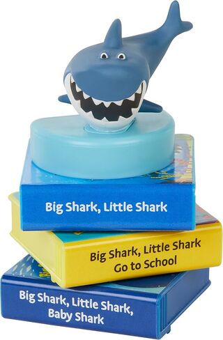Little Tikes Story Dream Machine Big Shark, Little Shark Story Collection, Storytime, Books, Random House, Audio Play Character, Gift and Toy for Toddlers and Kids Girls Boys Ages 3+ Years in Saudi Arabia