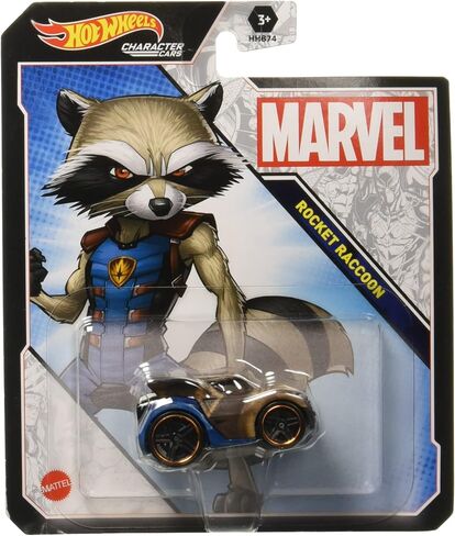 Hot Wheels Character Cars Marvel Rocket in Saudi Arabia