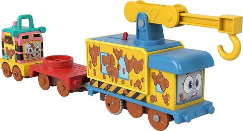 Thomas & Friends Motorized Toy Train, Wobbly Cake Thomas Engine with Cargo Cars & Pieces for Pretend Play Preschool Kids Ages 3+ Years in Saudi Arabia