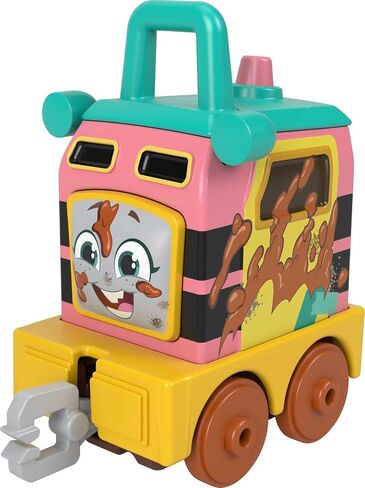 Thomas & Friends Motorized Toy Train, Wobbly Cake Thomas Engine with Cargo Cars & Pieces for Pretend Play Preschool Kids Ages 3+ Years in Saudi Arabia