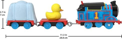 Thomas & Friends Motorized Toy Train, Wobbly Cake Thomas Engine with Cargo Cars & Pieces for Pretend Play Preschool Kids Ages 3+ Years in Saudi Arabia