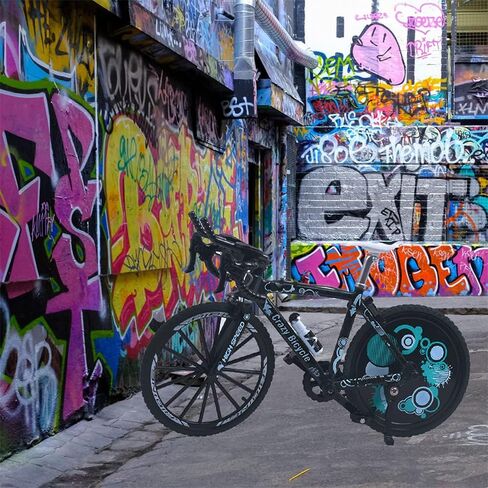 Ailejia Mini Bike Ornament Toy Doodle Bike Toy Mini Mini Mountain Cake Top الترابية دراجة حزب الزينة BMX فنجر دراجة دراجة نموذج اللعب لديكور المنزل، مجموعة (أصفر) in Kuwait