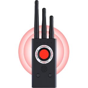 Hidden Camera Detector for Travel, 2025 Upgraded Spy Camera Detector, Hidden Device Finder, Wireless Signal Scanner for Office, 5 Levels Sensitivity 4 Modes, 25H Working Time in Saudi Arabia