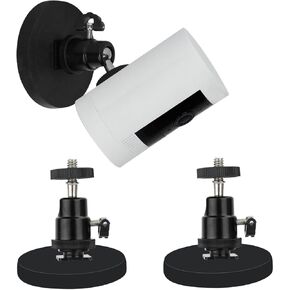 TEKCAM Magnetic Camera Mount Compatible with Ring Stick up Cam Battery(2nd/3rd), Ring Outdoor Cam Plus, No Drill Camera Wall Mounting Bracket for Outdoor Indoor, Adjustable Rubber Coated Magnet Base in Saudi Arabia