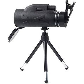 Updated Newest Monocular Telescope 80X100 High Power&HD Monocular with BAK4 Prism Simple Mobile Phone Clip + Aluminum Alloy Telescopic Bracket in Saudi Arabia