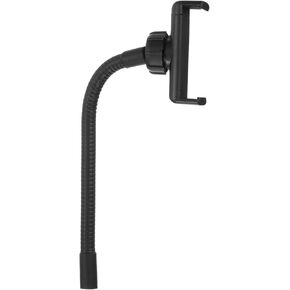 PATIKIL 7.9" Flexible Adjustable Gooseneck with Phone Clip, 1/4" Female Threaded Gooseneck Arm for Most Holder Threaded Adapter, Black in Saudi Arabia