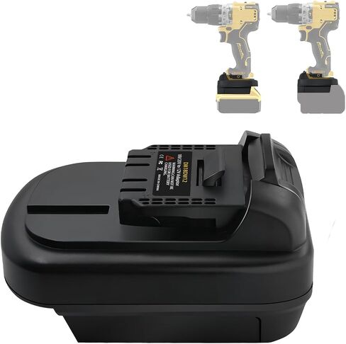 محول لأدوات بطارية DeWalt 20V إلى 12V ، لبطاريات DeWalt و Milwaukee 18V ، استخدم لأدوات الطاقة DeWalt 12V. (محول فقط) in Saudi Arabia