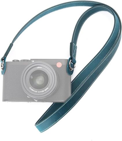 Vintage Minimalist Genuine Leather Camera Strap Crazy Horse Leather Shoulder Strap For DSLR,For Fuji/Sony/Nikon in Saudi Arabia