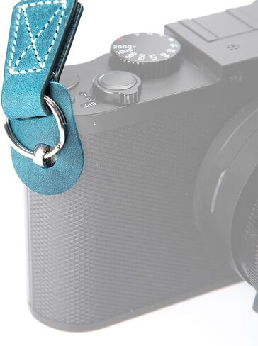 Vintage Minimalist Genuine Leather Camera Strap Crazy Horse Leather Shoulder Strap For DSLR,For Fuji/Sony/Nikon in Saudi Arabia