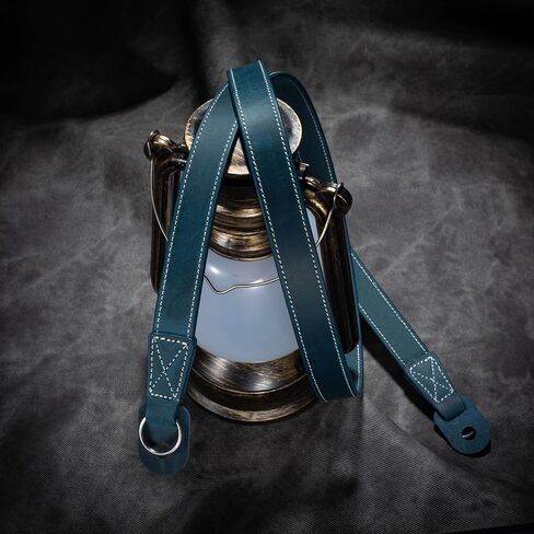 Vintage Minimalist Genuine Leather Camera Strap Crazy Horse Leather Shoulder Strap For DSLR,For Fuji/Sony/Nikon in Saudi Arabia