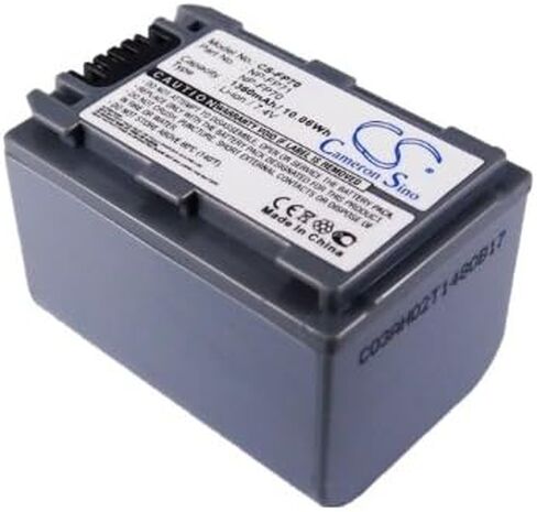 بطارية استبدال لـ Sony DCR-DVD805E DCR-HC21 DCR-DVD205 NP-FP70 NP-FP71 NP-FP60 (1360mAh) in Kuwait