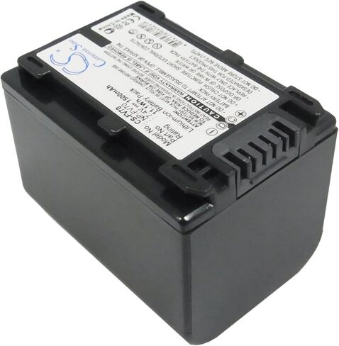 استبدال بطارية Spann لـ Sony DCR-SR38E ، DCR-SR40E ، DCR-SR42E ، DCR-SR46 ، DCR-SR46E ، DCR-SR47 ، DCR-SR47L ، الجزء رقم: NP-FV70 7.4V in Kuwait