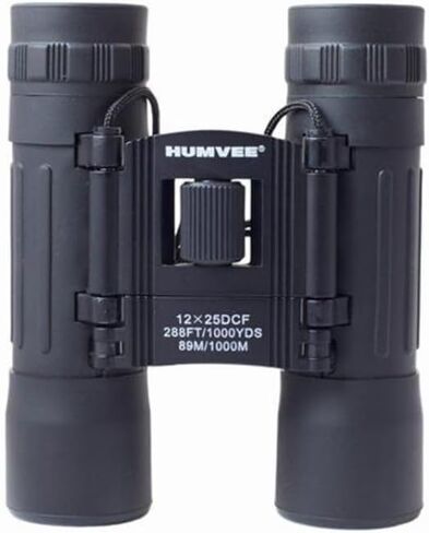 Humvee Compact Rubber 12x25 مجهر ، HMV-B-12x25B in Saudi Arabia