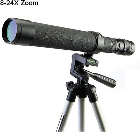 تلسكوب أحادي 8-24 × 40 - تكبير تلسكوبات طويلة المدى ، نطاق اكتشاف فلكي عالي الدقة ، صور مجهرية - حادة in Saudi Arabia