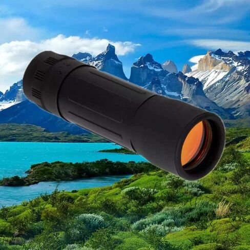 10X25 Compact Monocular Telescope - Portable, Life Waterproof, BAK4 Prism Lens for Bird Watching, Sports, Travel, Hiking in Saudi Arabia