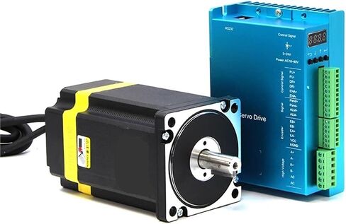 NEMA34 حلقة مغلقة Stepper Servo Motor + Digital Display Drive Set 8n.M مع خط Encoder 1000 مع الفرامل (محرك مع الفرامل) in Kuwait