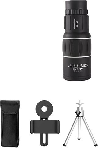 16x52 High Definition Monocular Telescope - Portable, Long Range, Sharp Images for Outdoor Sports, Camping, Travel in Saudi Arabia