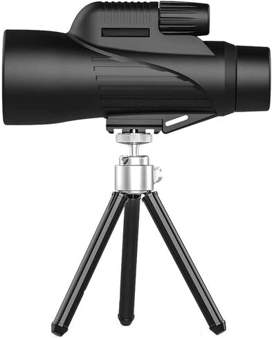12x50 تلسكوب أحادي المقاوم للماء لمشاهدة الطيور - عدسة PRISM Compact و BAK4 ومحول الهواتف الذكية وترايبود جاهزة in Saudi Arabia