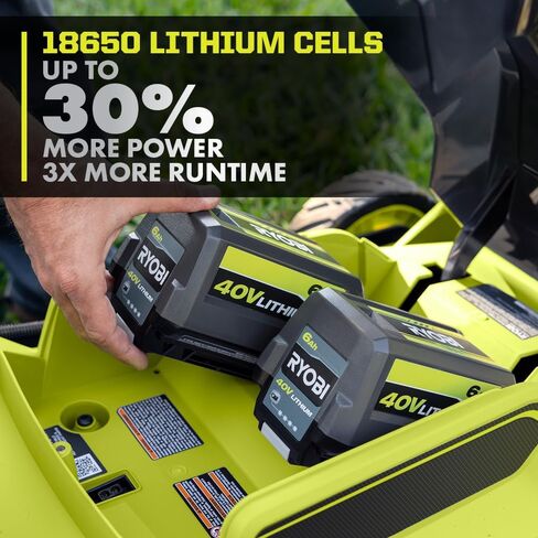 Ryobi 40-Volt Lithium-ion 6.0 AH بطارية عالية السعة in Kuwait