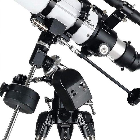 Geographic telescope 80mm Aperture 600mm Mount Astronomical Refracting Multi-Coated Optics Durable Portable Travel Telescope with Tripod and Finders Scope Telescopes 2020 Astronomical equipment for in Saudi Arabia