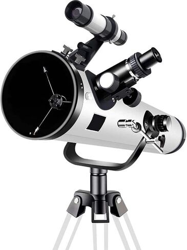 Portable Refractor Telescope for Adults & Kids, Adjustable Aluminum Tripod, High Magnification ED Lens, Easy Star Finder, Ideal for Astronomy & Stargazing Beginners in Saudi Arabia
