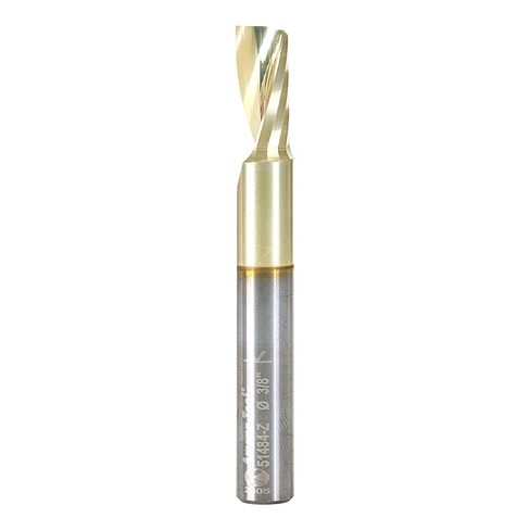 Amana Tool 51484-Z CNC SC sc scal o flute ZRN canated Aluminium Cutting 3/8 D x 3/4 ch x 3/8 shk x 3 inch long up-cut bit bit bit in Saudi Arabia