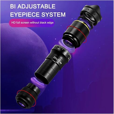 4K Professional Telescope Monocular with 32x Zoom - HD Zoom Phone Lens Camera Telephoto, Metal Tripod, Ideal for Tourism and Camping, Ensures Sharp Images in Saudi Arabia