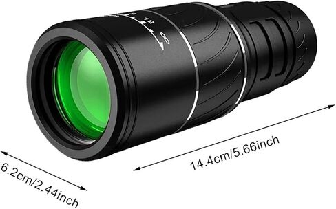 HD Professional Monocular Binoculars, Long Range, Portable Telescope for Hunting, Bird Watching - Sharp Images in Saudi Arabia