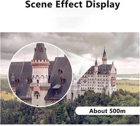 HD Telescope 12x50 Ed أحاديات مع Bak4 Prism ، IPX7 مقاومة للماء ، مملوءة بالنيتروجين ، قوية للسفر ، الصيد ، المشي لمسافات طويلة ، التخييم ، والصور الحادة in Saudi Arabia