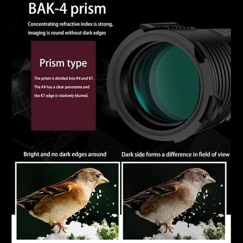 50x60 High Power Binoculars with Tripod - Compact Monocular Telescope for Bird Watching, Travel, and Sports in Saudi Arabia