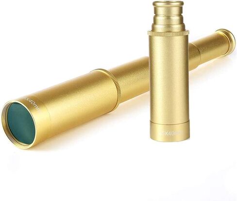 25 × 36 مناظير النحاس مع PAK4 PRISM - تلسكوب أحادي للبالغين ، ومشاهدة الطيور ، ومشاهدة معالم المدينة ، مع محول الهاتف الذكي in Saudi Arabia