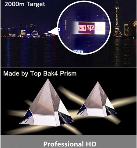 Compact 10x36 Monocular Telescope with BAK4 Prism - Ideal for Bird Watching and Sightseeing in Saudi Arabia